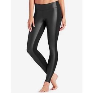 Athleta size M faux leather leggings